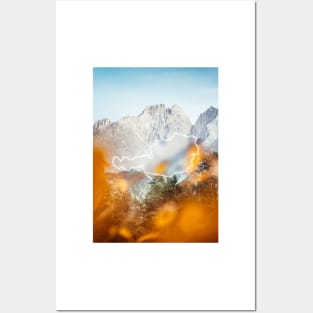 Austria Country Map | Luminous Landscapes Posters and Art